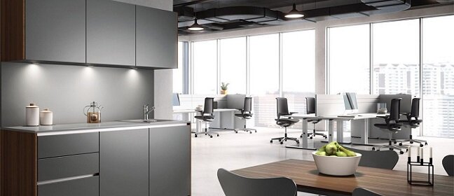 Schöne Büromöbel, Büroeinrichtung, und Objekteinrichtung sowie Büroplanung